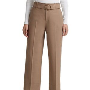 Perfect Condition - Club Monaco Enamel Ring Pants - Tan - Size 4